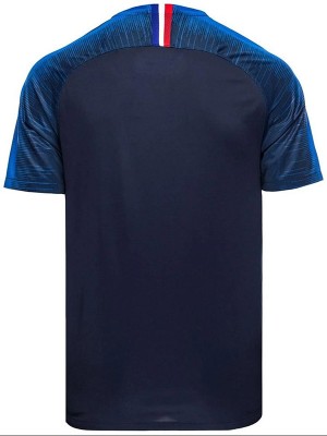 France maillot rétro domicile uniforme de football vintage pour hommes premier kit de football de sport haut chemise coupe du monde 2018